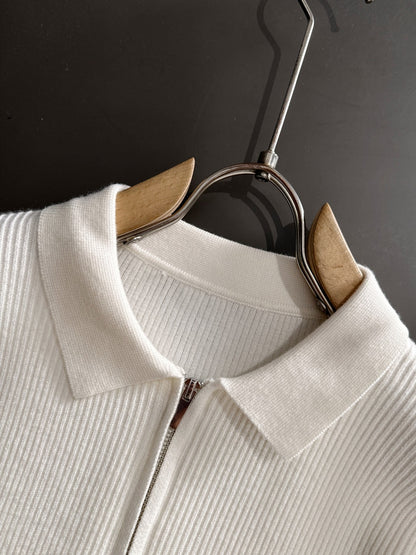 250917 New high-quality wool blend knitted round-neck long-sleeved style