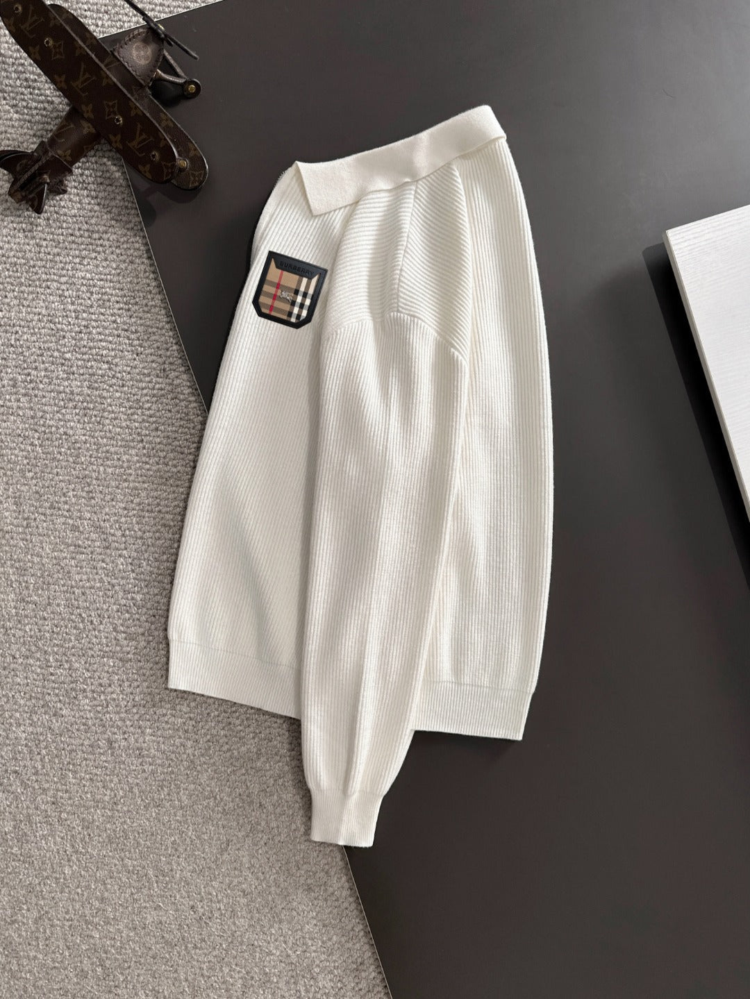 250917 New high-quality wool blend knitted round-neck long-sleeved style