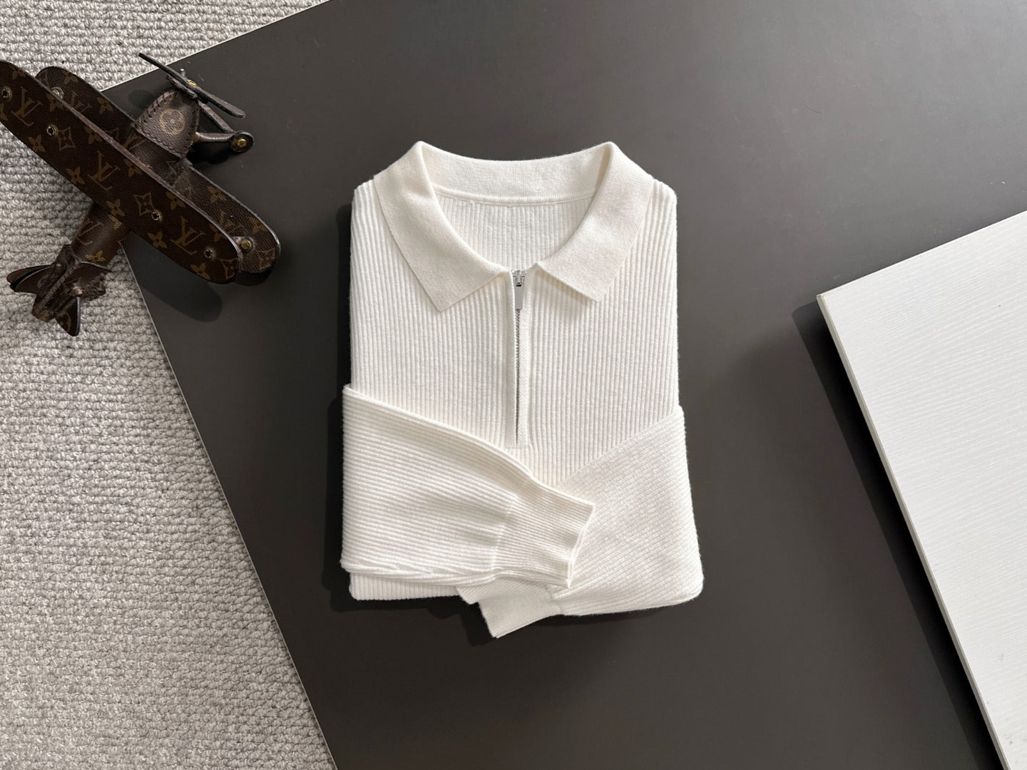 250917 New high-quality wool blend knitted round-neck long-sleeved style