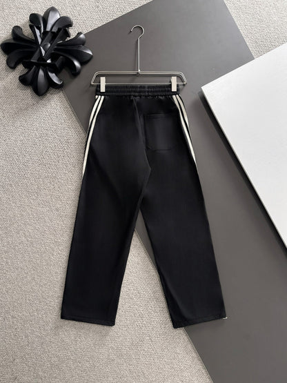 250917 New high-quality three-piece side loose sportswear pants