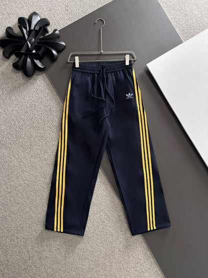 250917 New high-quality three-piece side loose sportswear pants