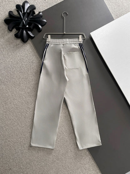 250917 New high-quality three-piece side loose sportswear pants