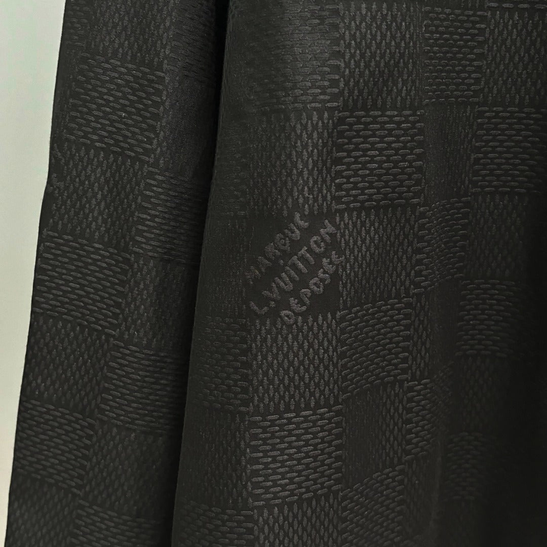 250917 New high-quality checkered jacquard shirt