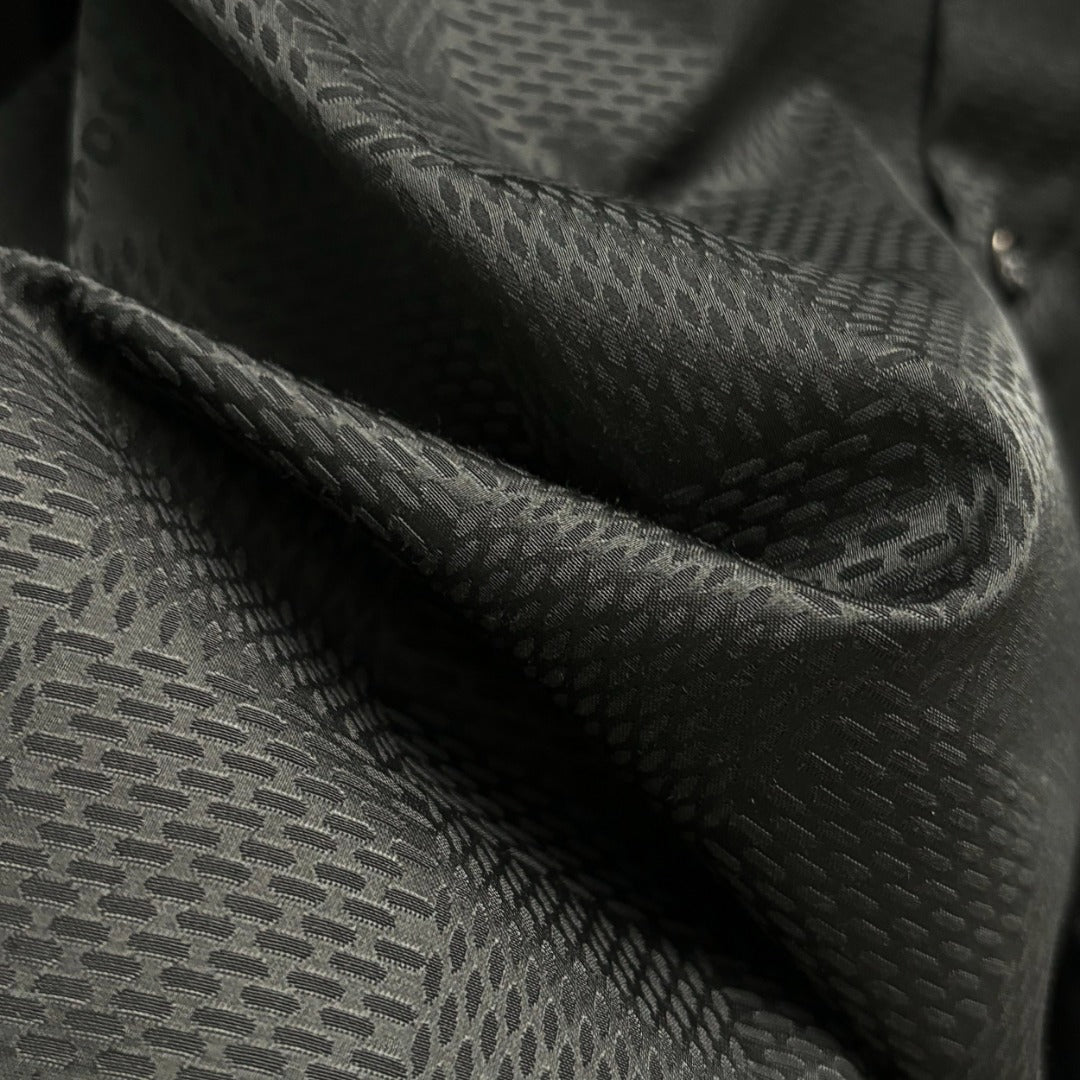 250917 New high-quality checkered jacquard shirt