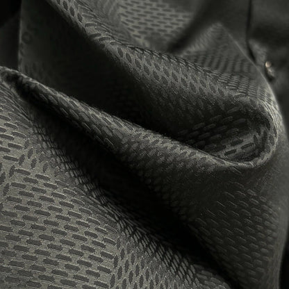 250917 New high-quality checkered jacquard shirt