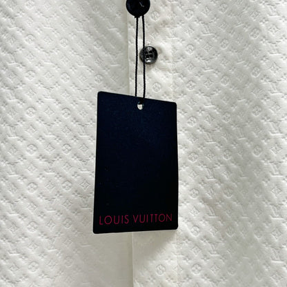 250917 New high-quality custom fabric jacquard long-sleeved shirt