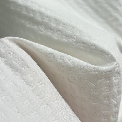 250917 New high-quality custom fabric jacquard long-sleeved shirt