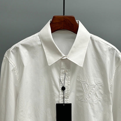 250917 New high-quality Tencel fabric embroidered shirt