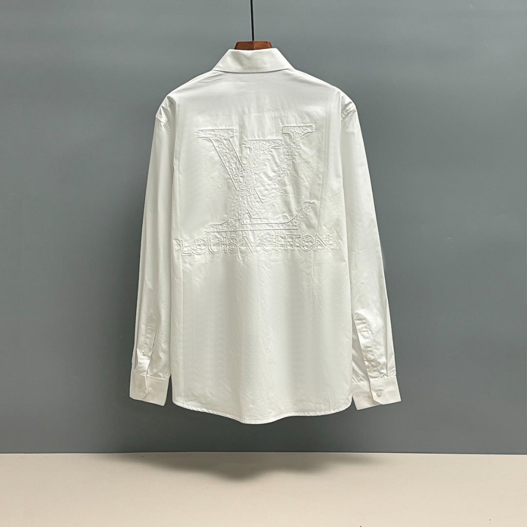 250917 New high-quality Tencel fabric embroidered shirt