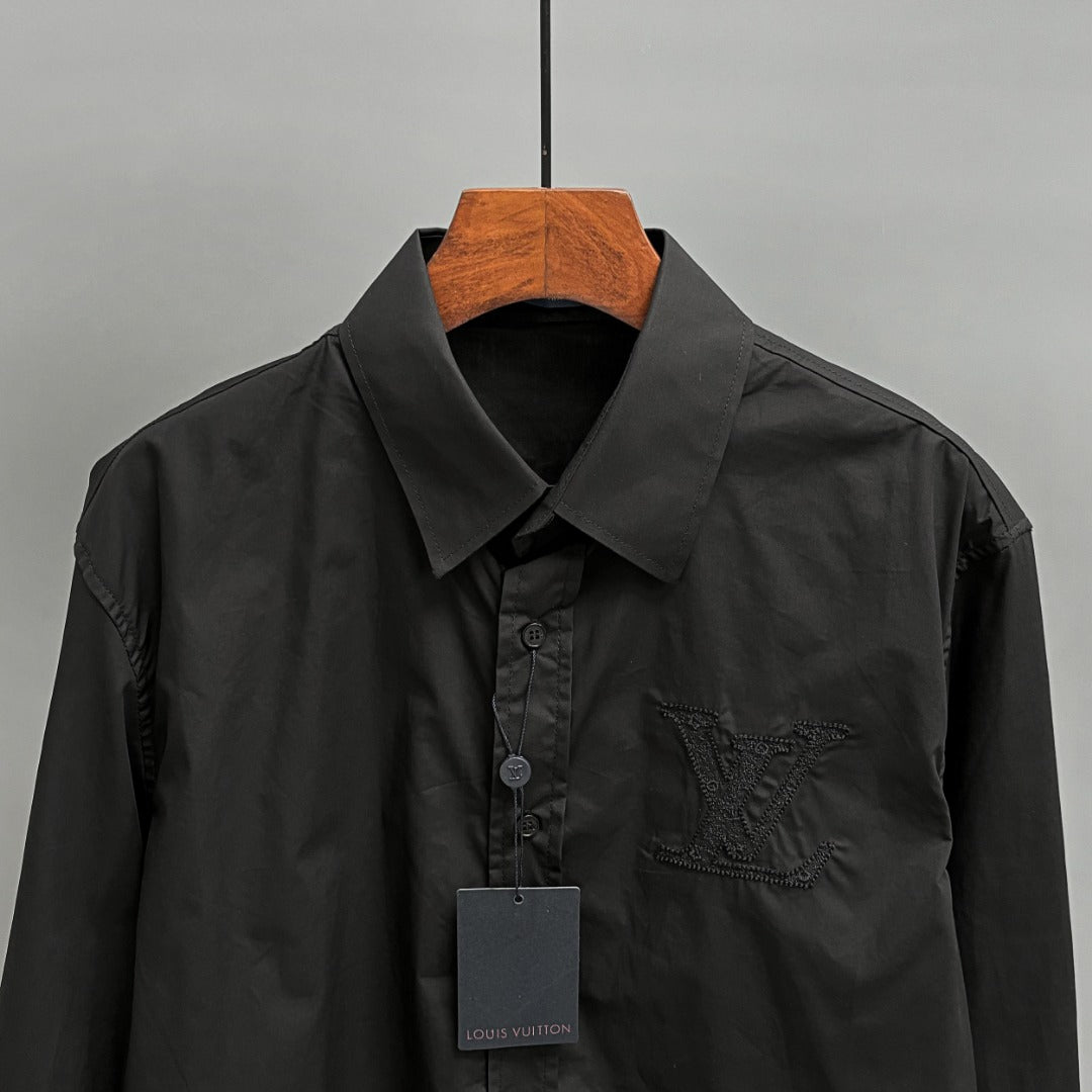 250917 New high-quality Tencel fabric embroidered shirt