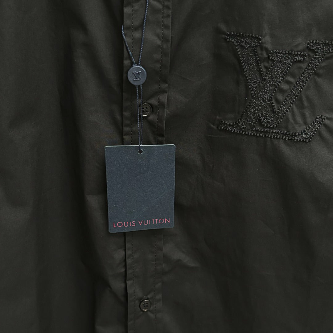 250917 New high-quality Tencel fabric embroidered shirt