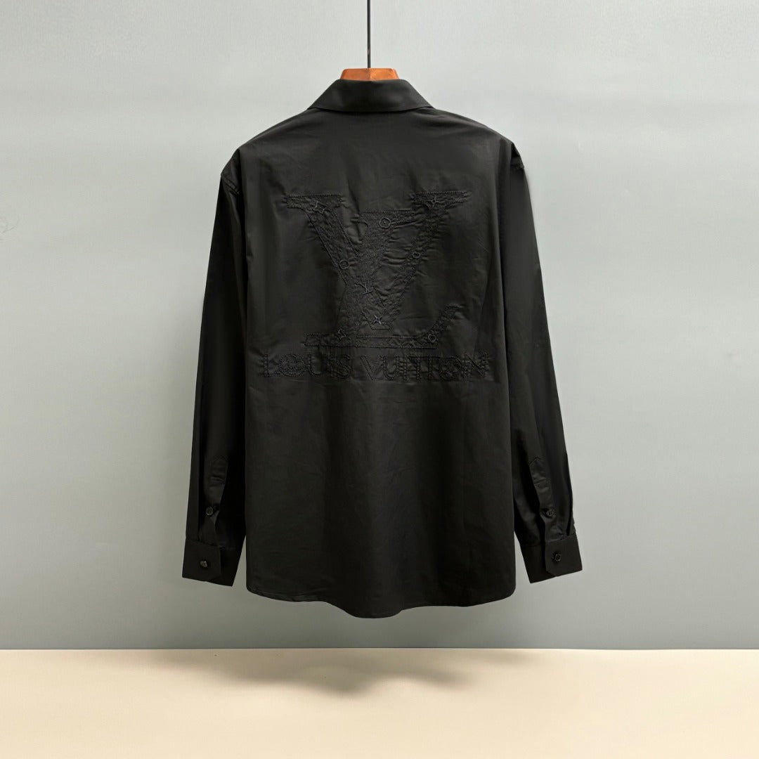 250917 New high-quality Tencel fabric embroidered shirt