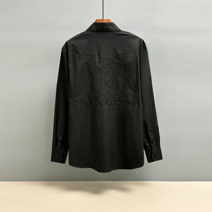 250917 New high-quality Tencel fabric embroidered shirt