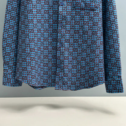 250917 New high-quality full-print embossed shirt