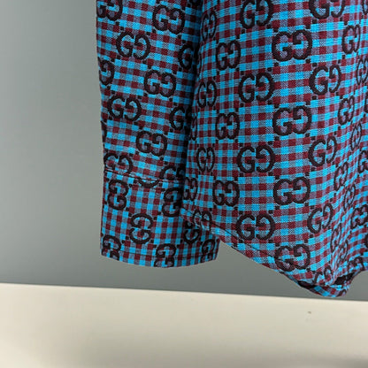 250917 New high-quality full-print embossed shirt