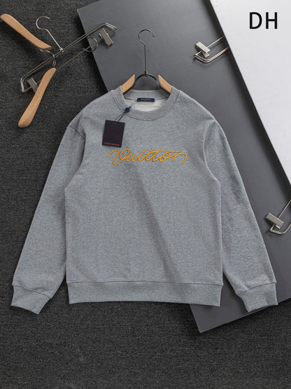 250917 A new high-quality, classic icon pullover with a round-neck sweatshirt