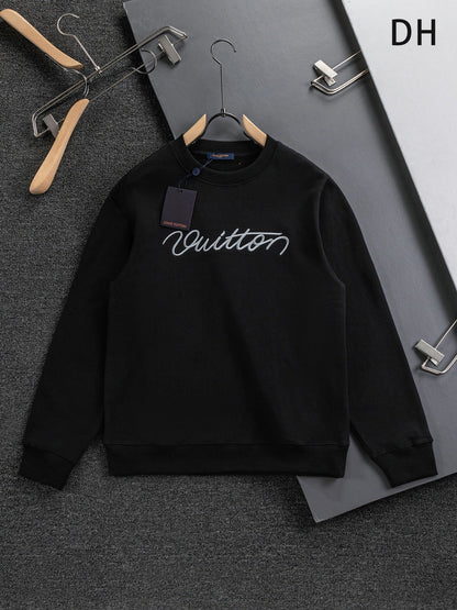 250917 A new high-quality, classic icon pullover with a round-neck sweatshirt