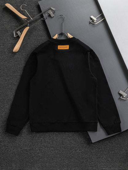 250917 A new high-quality, classic icon pullover with a round-neck sweatshirt