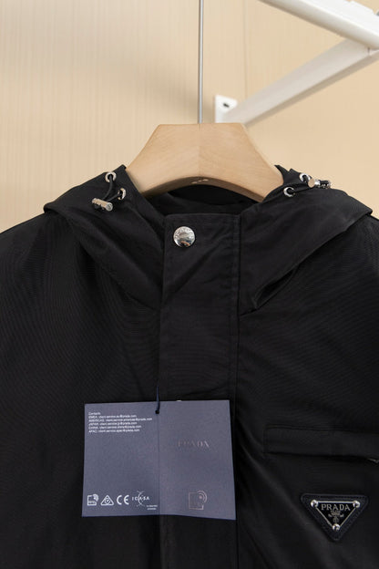 250917 New high-quality double-sided nylon blended jacket