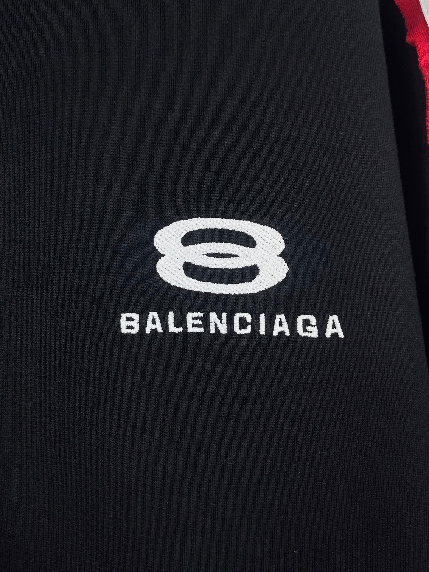250917 New high-quality shoulder-sleeve color-blocked hoodie