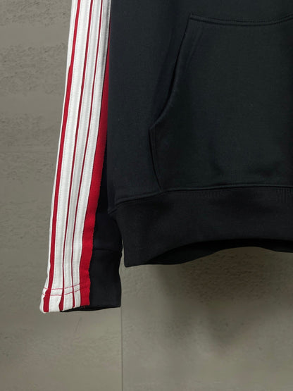 250917 New high-quality shoulder-sleeve color-blocked hoodie