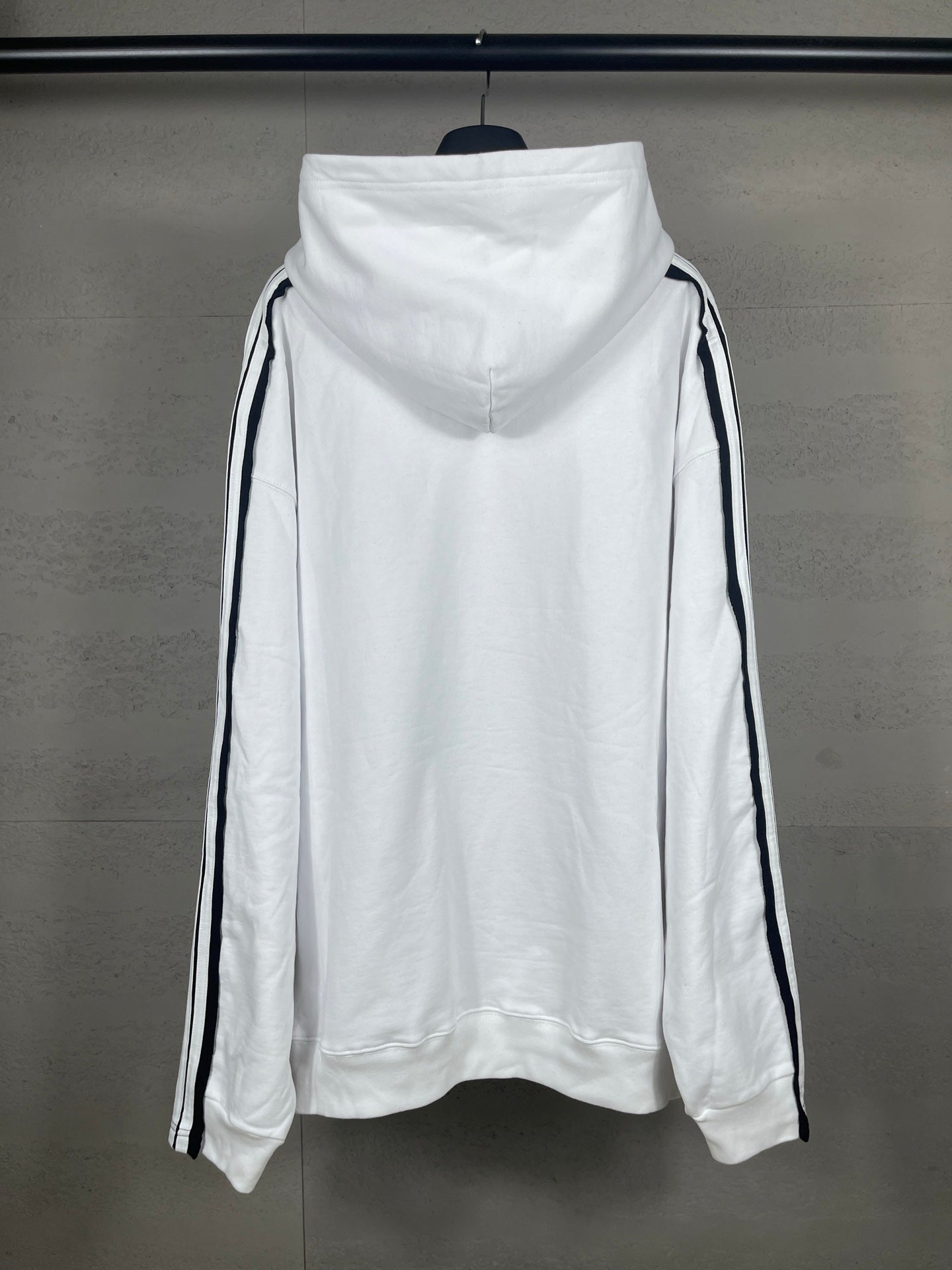 250917 New high-quality shoulder-sleeve color-blocked hoodie
