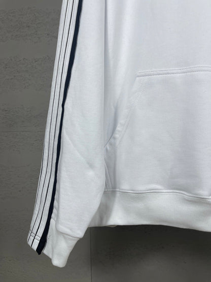 250917 New high-quality shoulder-sleeve color-blocked hoodie
