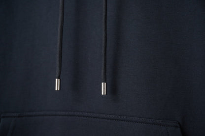 250923 New high-quality checkered ribbon embroidered hooded sweatshirt