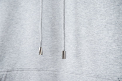 250923 New high-quality checkered ribbon embroidered hooded sweatshirt