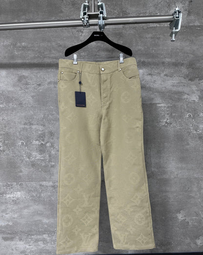 250923 New high-quality embroidered set filled with printed jeans