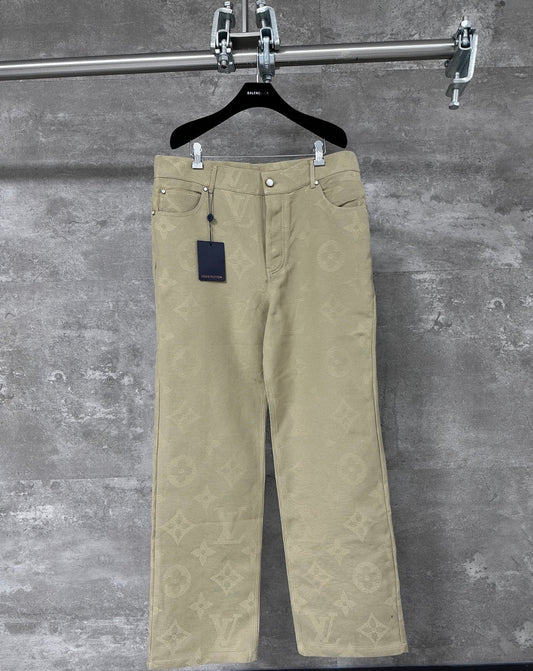 250923 New high-quality embroidered set filled with printed jeans