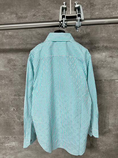250923 New high-quality striped long-sleeved shirt