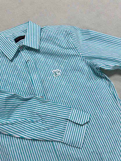 250923 New high-quality striped long-sleeved shirt