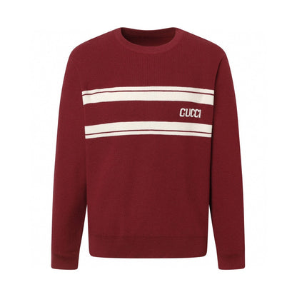 250923 New high-quality jacquard full-knit long-sleeved round-neck sweater