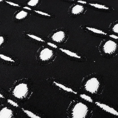 250923 new high-quality jacquard full-printed large icon pullover sweater