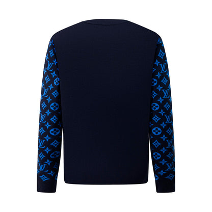 250923 New high-quality patchwork piping knitted cardigan