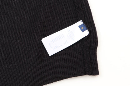 250923 New high-quality patchwork jacquard pullover sweater