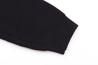 250923 New high-quality patchwork jacquard pullover sweater