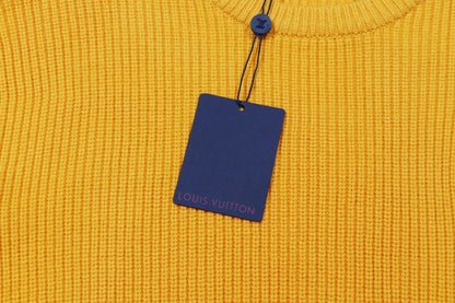 250923 New high-quality patchwork jacquard pullover sweater