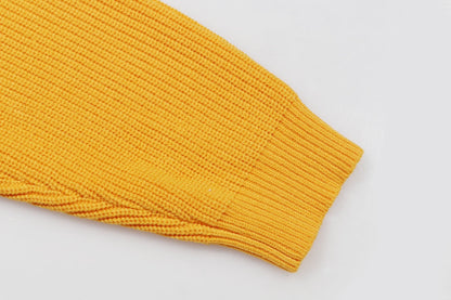 250923 New high-quality patchwork jacquard pullover sweater