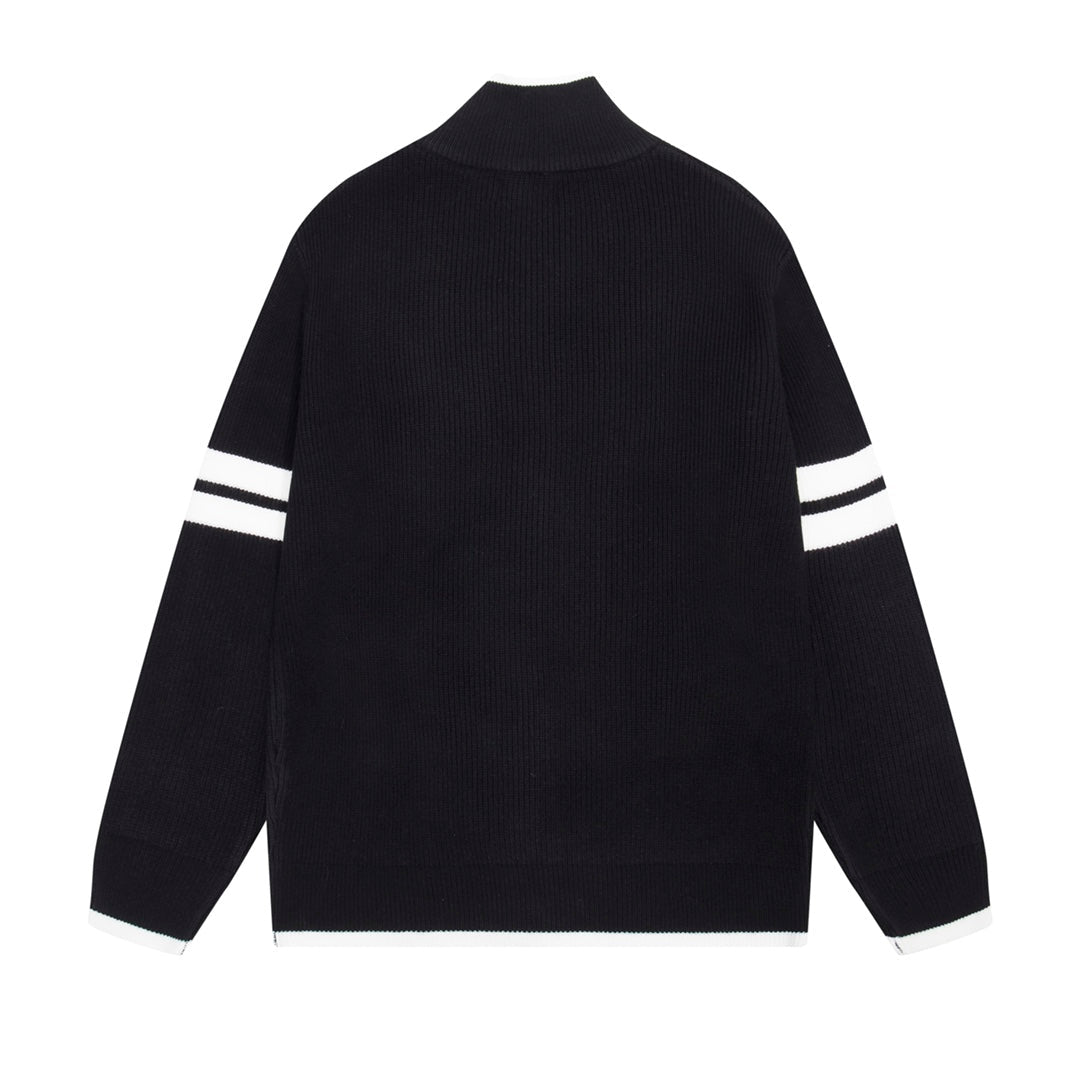 250923 New high-quality zipped wool coat