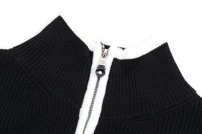 250923 New high-quality zipped wool coat