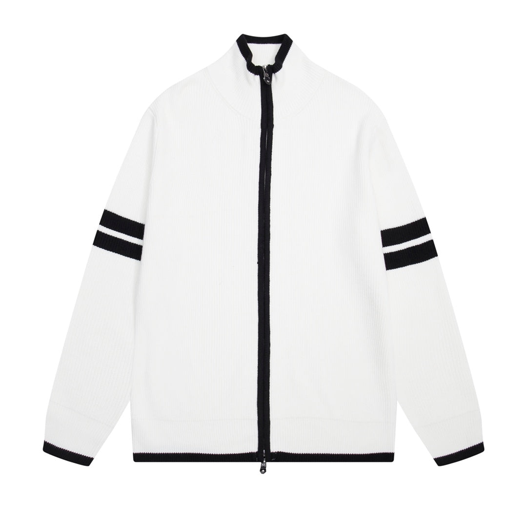250923 New high-quality zipped wool coat