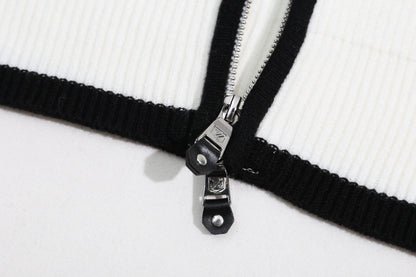 250923 New high-quality zipped wool coat