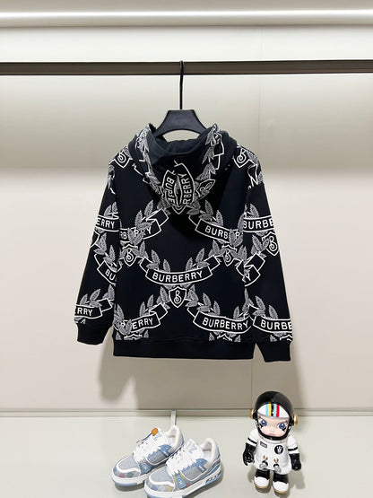 250923 New high-quality full-print custom fabric hooded sweatshirt