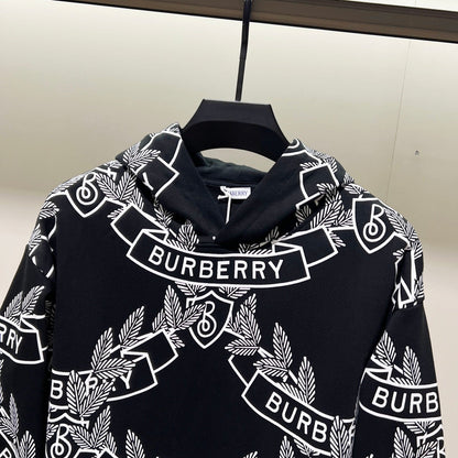 250923 New high-quality full-print custom fabric hooded sweatshirt