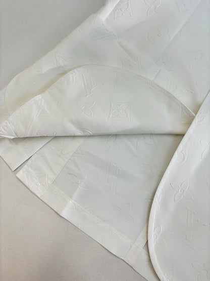 250923 New high-quality white embossed suit jacket