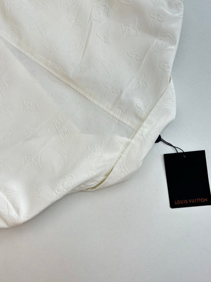 250923 New high-quality white embossed suit jacket
