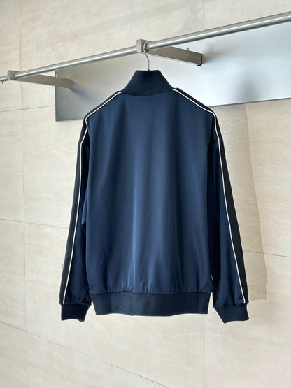 250923 New high-quality blue school uniform set zipper jacket