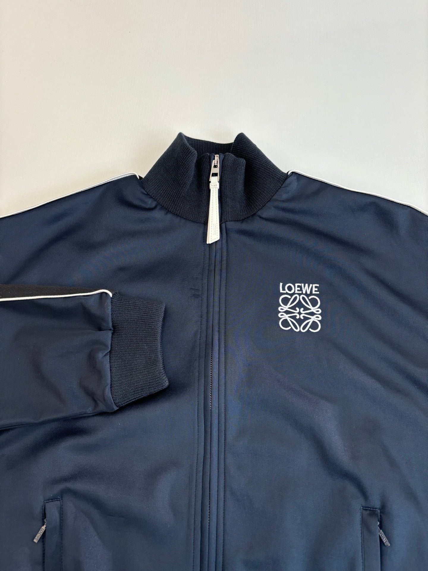 250923 New high-quality blue school uniform set zipper jacket
